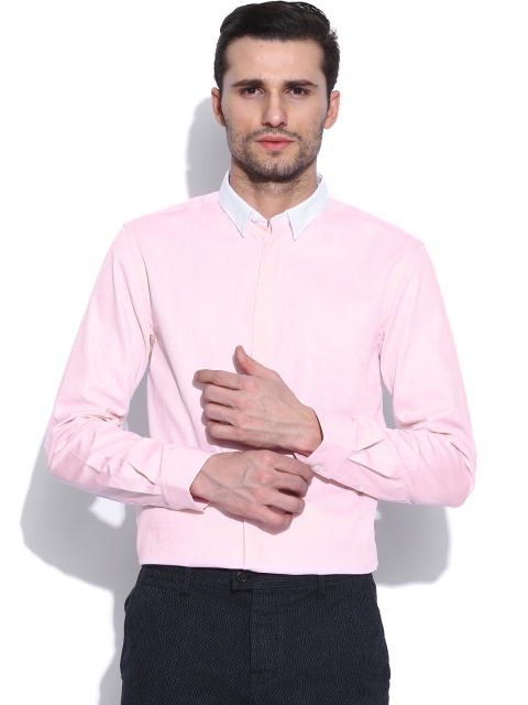 

Jack & Jones Pink Slim Smart Casual Shirt