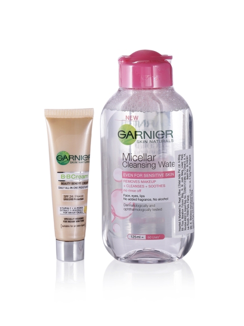 

Garnier Micellar Water & BB Cream 125ml & 9g, Transparent