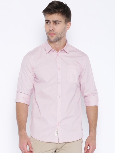 

Jack & Jones Pink Casual Shirt