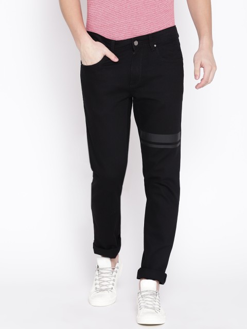 

Blackberrys Men Black Slim Fit Low-Rise Clean Look Stretchable Jeans