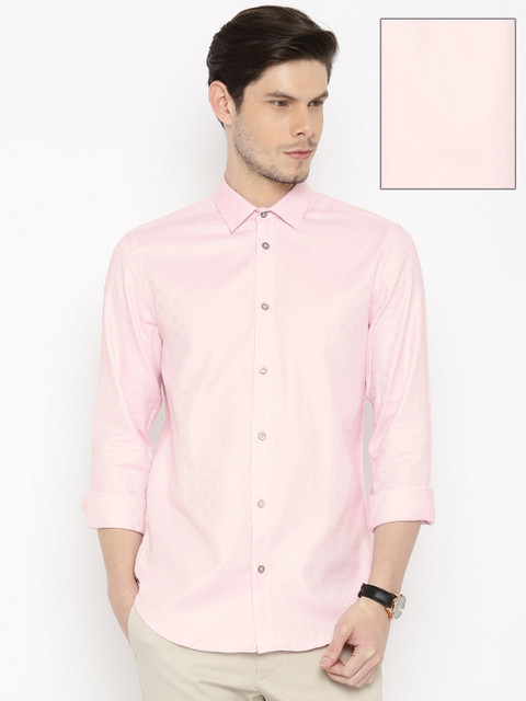 

Jack & Jones Pink Slim Fit Smart Casual Shirt
