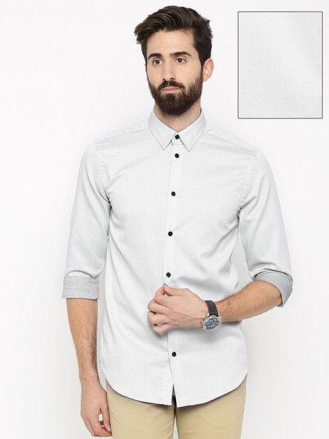 

Jack & Jones Grey Slim Smart Casual Shirt
