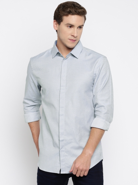 

Jack & Jones Blue Slim Fit Smart Casual Shirt