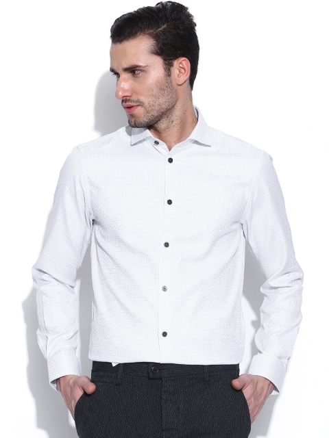 

Jack & Jones Off-White Slim Smart Casual Shirt