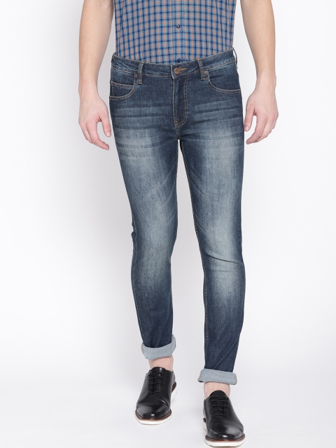 

Blackberrys Men Blue Skinny Fit Low-Rise Clean Look Stretchable Jeans