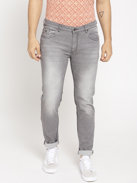 

Blackberrys Men Grey Skinny Fit Low-Rise Clean Look Stretchable Jeans