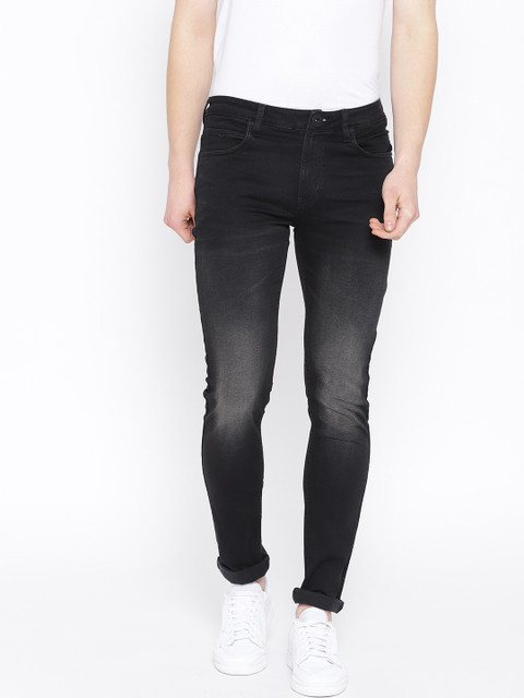 

Blackberrys Men Black Yonk Skinny Fit Low-Rise Clean Look Stretchable Jeans
