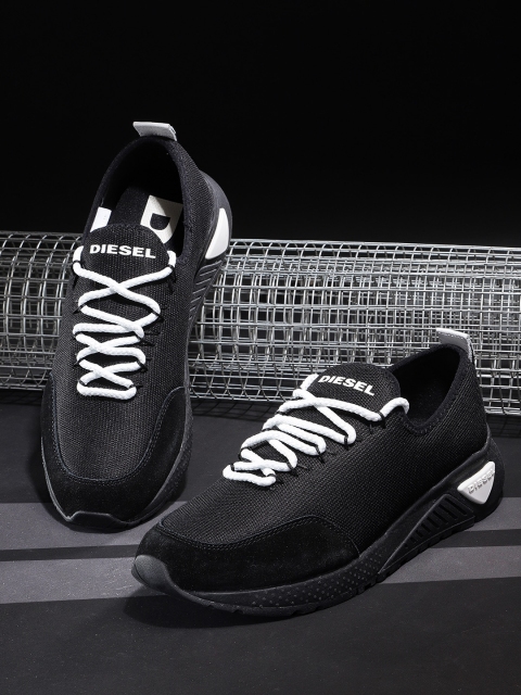 

DIESEL Men Black Sneakers