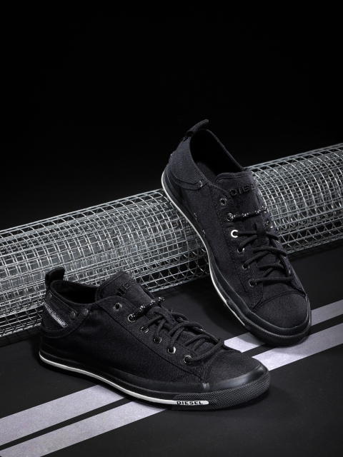 

DIESEL Men Black Sneakers