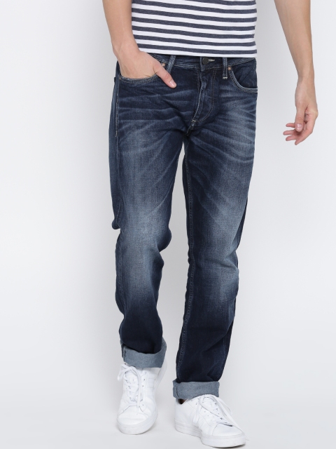 

Jack & Jones Blue Clark Regular Fit Jeans