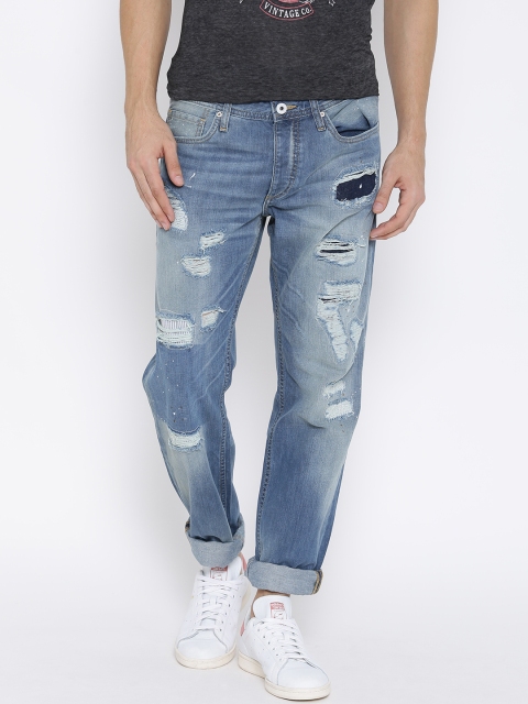 

Jack & Jones Blue Mike Comfort Fit Jeans