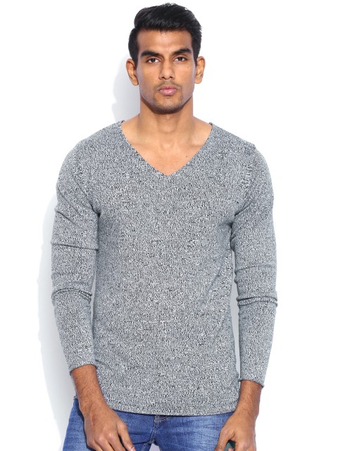 

Jack & Jones Black & White Sweater