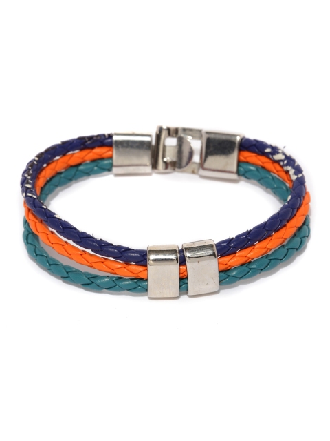 

ToniQ Men Blue & Orange Bracelet