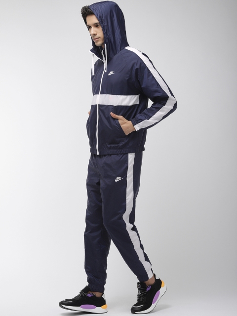 

Nike Sportswear Men Navy Blue Hooded Tracksuit BV3026-411