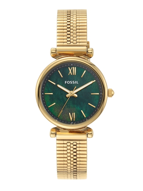 

Fossil Women Gold-Toned Analogue Watch ES4645
