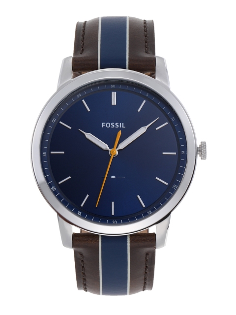 

Fossil Men Blue Analogue Watch FS5554