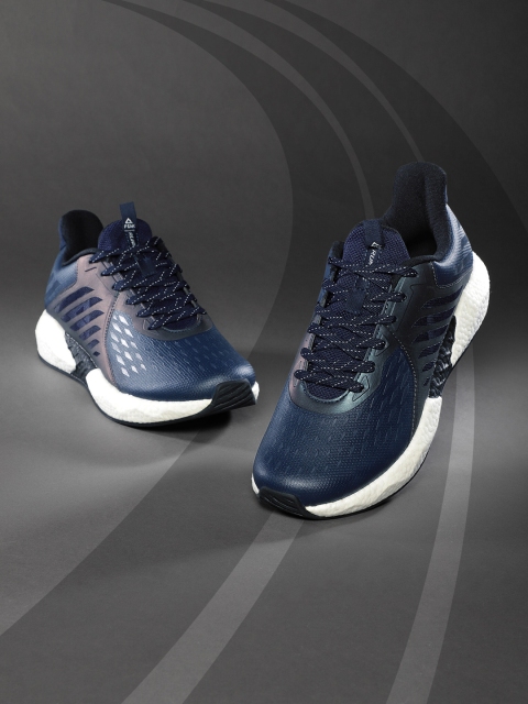 

PEAK Men Navy Blue Running Shoes