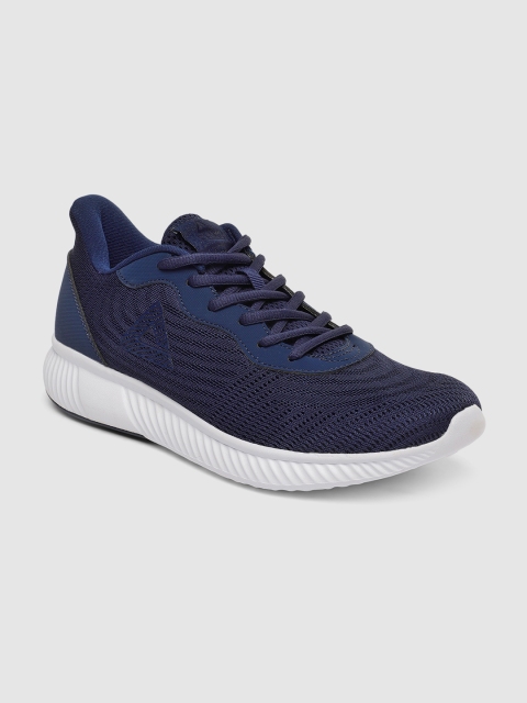 PEAK Men Navy Blue Running Shoes