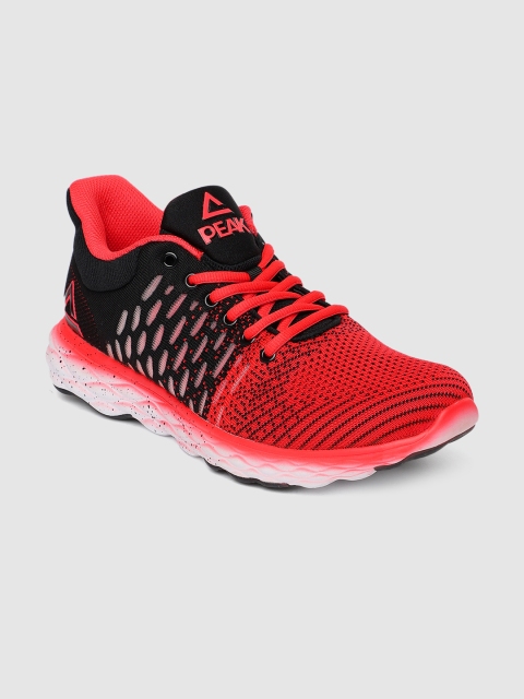

PEAK Men Pink & Black Running Shoes