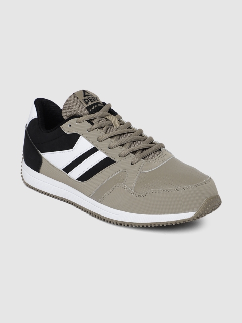 

PEAK Men Grey & Black Sneakers