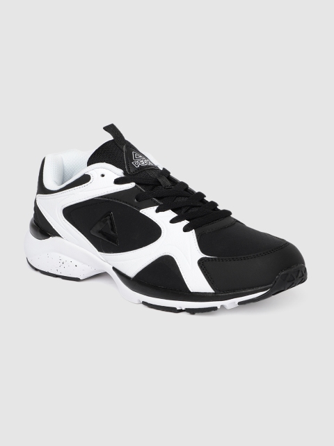 

PEAK Men Black & White Color-blocked Sneakers