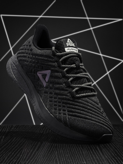

PEAK Men Black Running Shoes