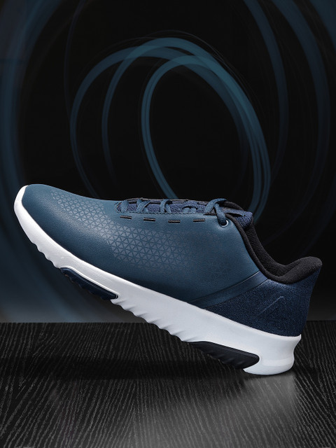 

PEAK Men Navy Blue Running Shoes