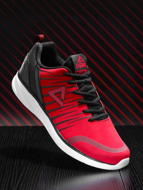 

PEAK Men Red Running Shoes