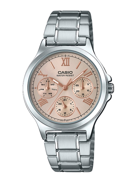 

CASIO Enticer Women Rose Gold Analogue Watch A1699 LTP-V300D-9A2UDF