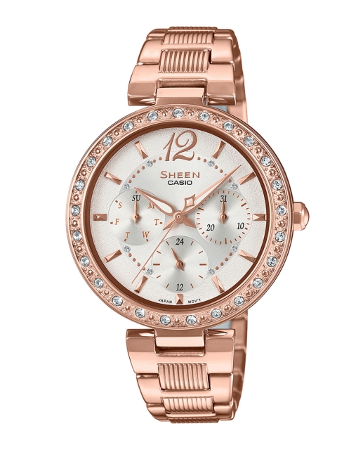 

Casio Sheen Women Silver Analogue watch SX234 SHE-3065PG-7AUDF