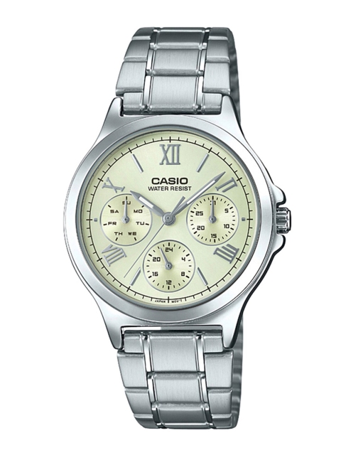 

CASIO Enticer Women Silver Analogue watch A1698 LTP-V300D-9A1UDF