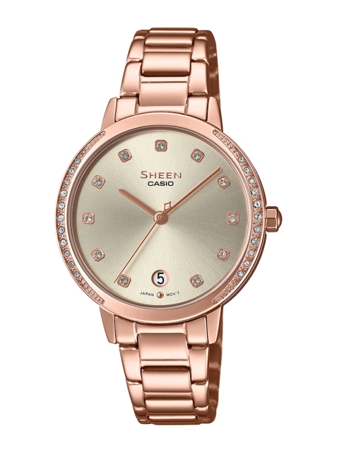 

Casio Sheen Women Silver Analogue watch SX271 SHE-4056PG-4AUDF
