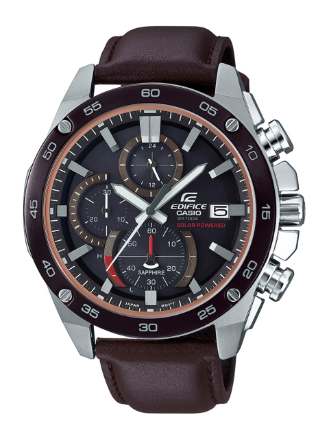 

Casio Edifice Men Black Analogue watch EX464 EFS-S500BL-1AVUDF