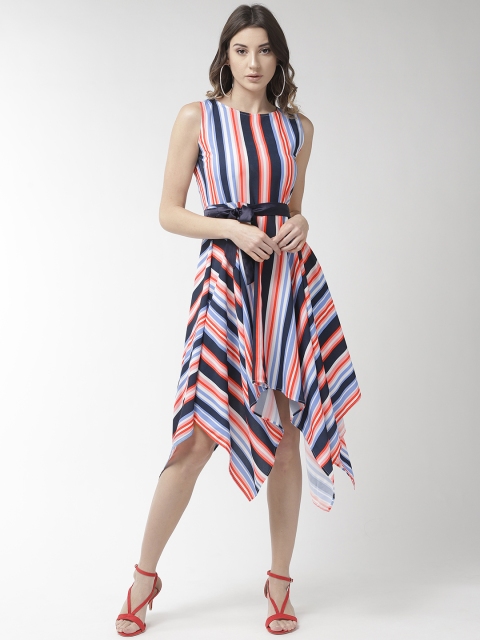 

MISH Women Assorted Fit & Flare Dress with Belt
