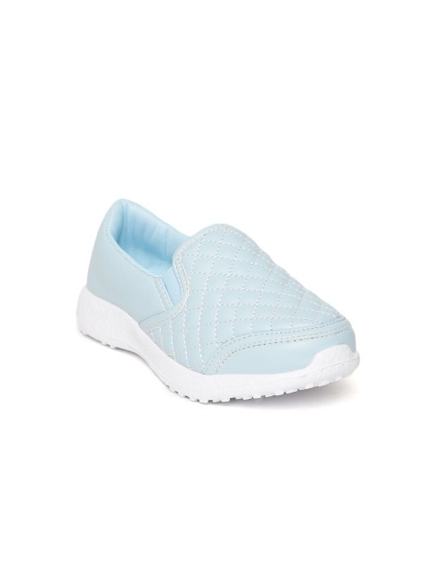 

KazarMax Kids Blue Quilted Slip-On Sneakers