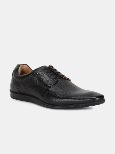 

Arrow Men Black Leather Derbys