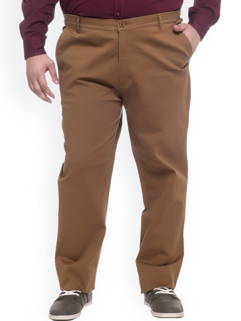 

plusS Khaki Smart Fit Trousers