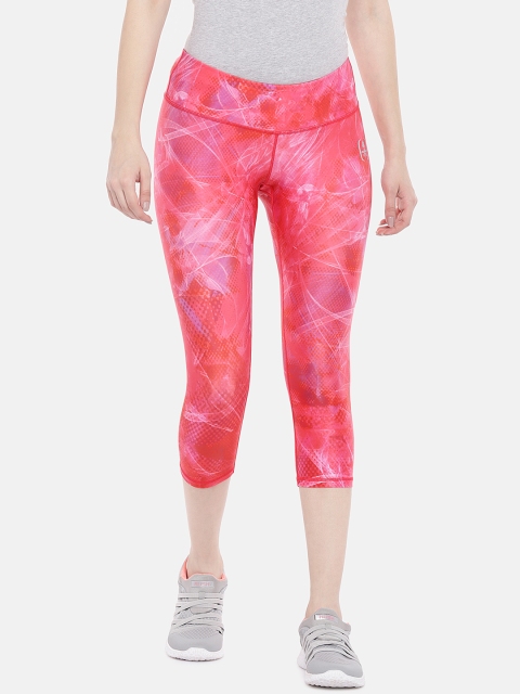 

Swee Shapewear Women Pink Printed Tights