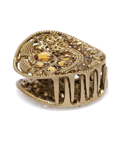 

Ayesha Gold-Toned Embellished Claw Clip
