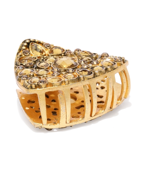 

Ayesha Gold-Toned Embellished Claw Clip