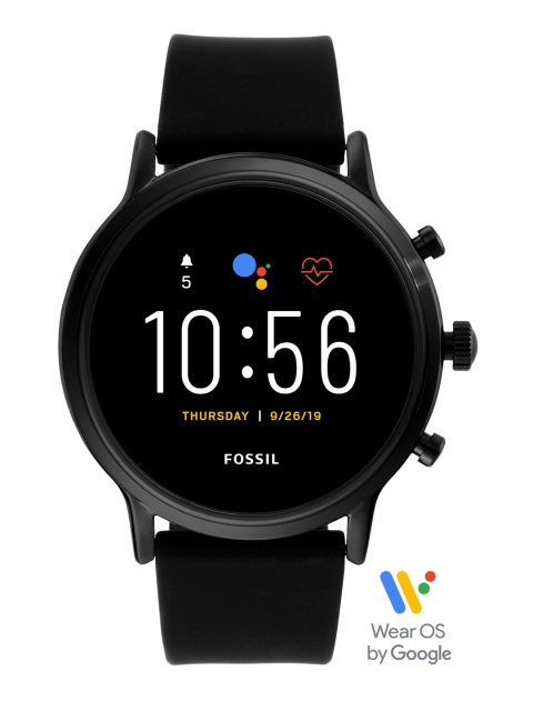 

Fossil The Carlyle HR Men Black Gen 5 Digital Smartwatch FTW4025