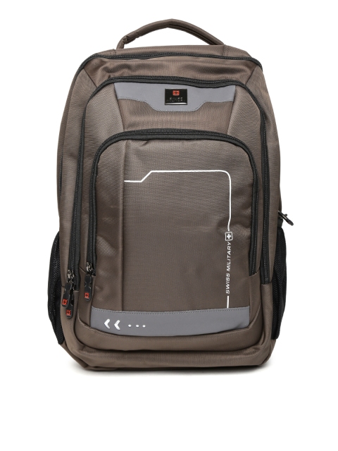 

SWISS MILITARY Unisex Brown Laptop Backpack