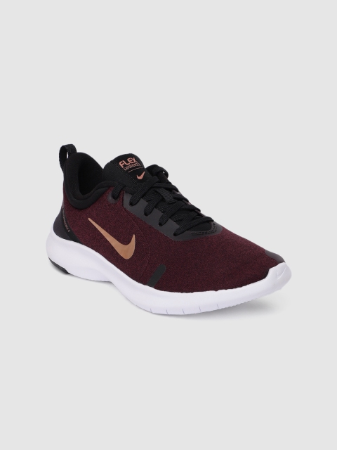 

Nike Women Maroon & Black Flex EXPERIENCE RN 8 Running Shoes