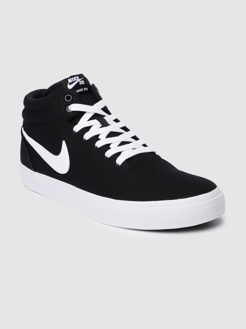 

Nike Unisex Black SB CHARGE Mid-Top Skateboarding Shoes