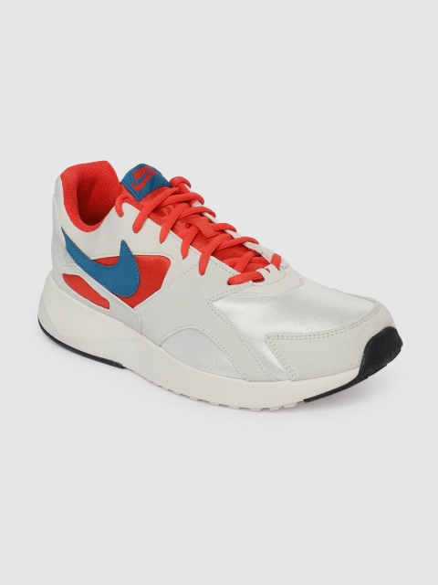 

Nike Men White & Red PANTHEOS Sneakers