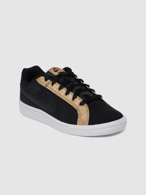 

Nike Women Black COURT ROYALE PREM Sneakers