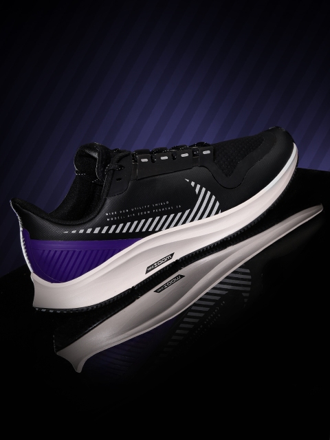 

Nike Men Black ZOOM PEGASUS 36 SHIELD Running Shoes