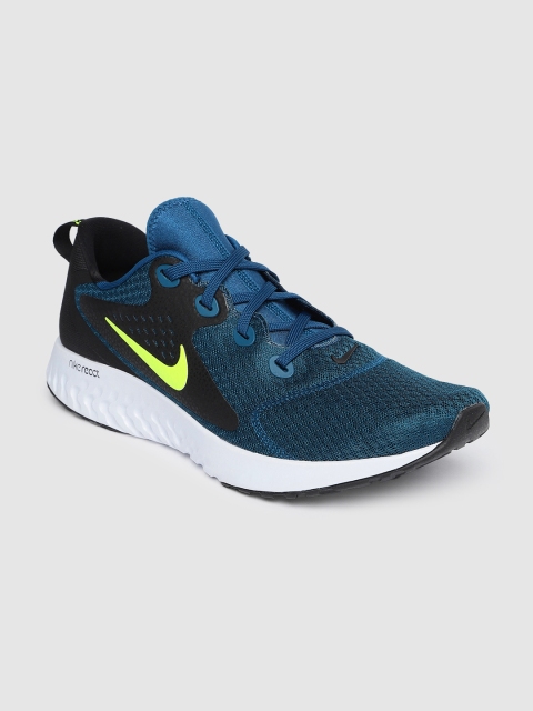 

Nike Men Teal Blue LEGEND REACT Running Shoes