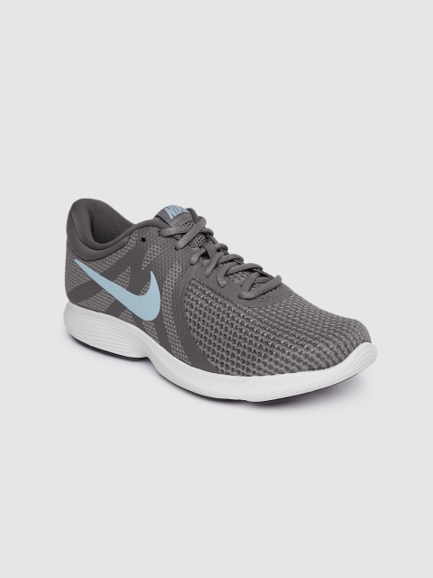 

Nike Women Grey Revolution 4 Running Shoes