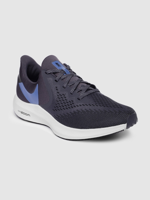 

Nike Men Blue ZOOM WINFLO 6 Running Shoes